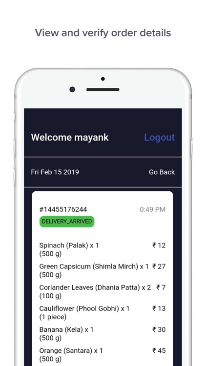 Swiggy Stores Vendor App