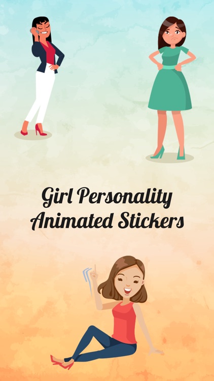 Women Personality Stickers