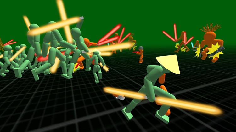 Stickman Neon Battle Simulator screenshot-4