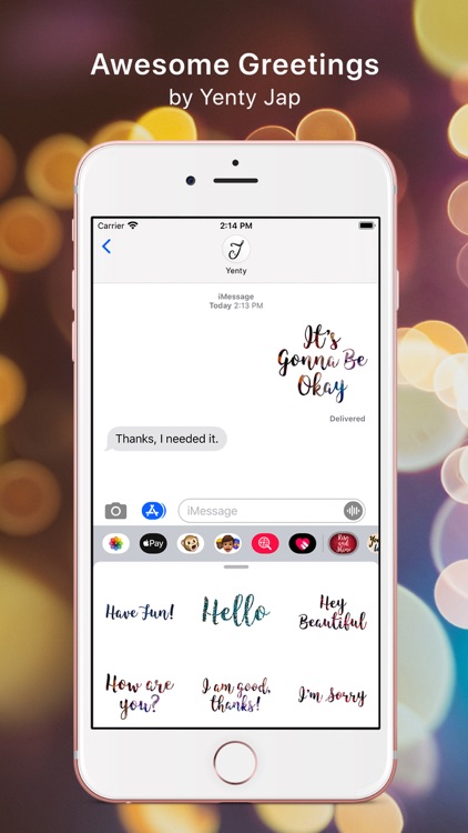 Awesome Greetings Sticker Pack