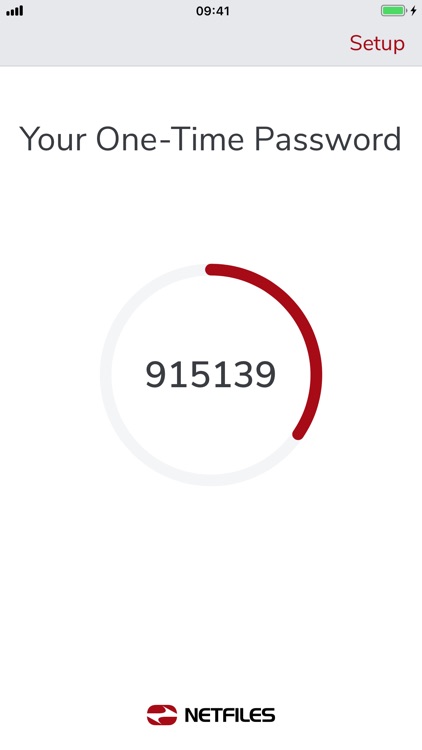 netfiles OTP – Authenticator