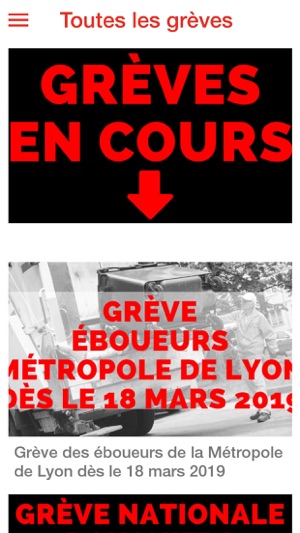 Cestlagreve - grèves en France(圖1)-速報App