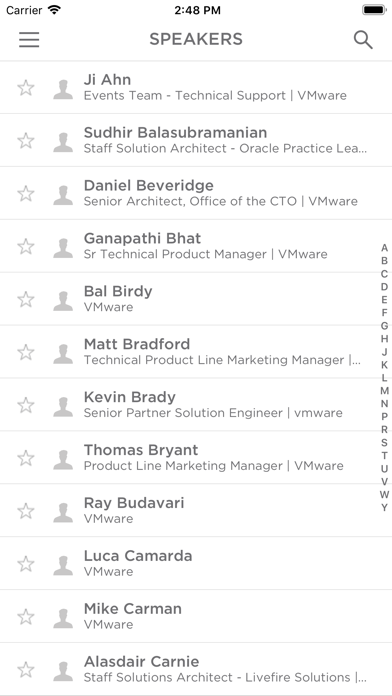VMware Events screenshot 4