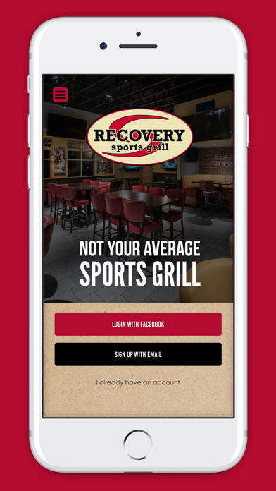 How to cancel & delete Recovery Sports Grill Rewards from iphone & ipad 1