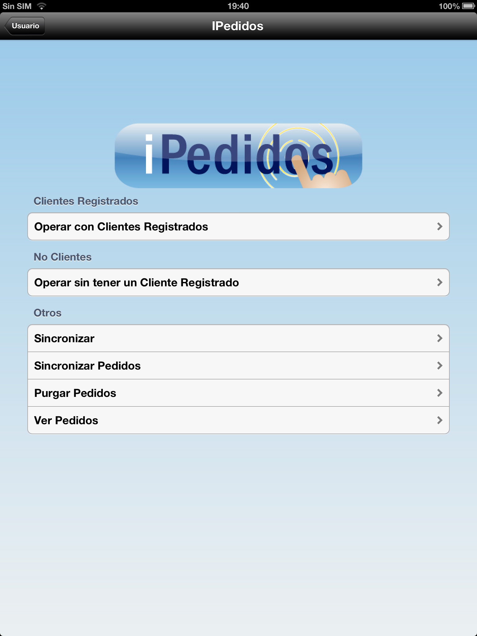 iPedidos screenshot 2