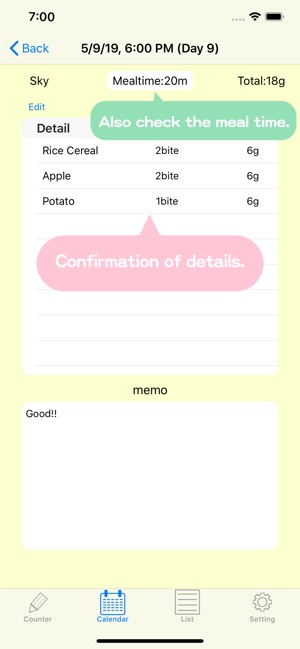 BabyFoodCounter(圖5)-速報App