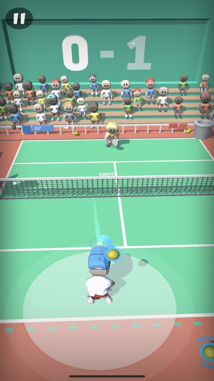 Slide Tennis screenshot-0