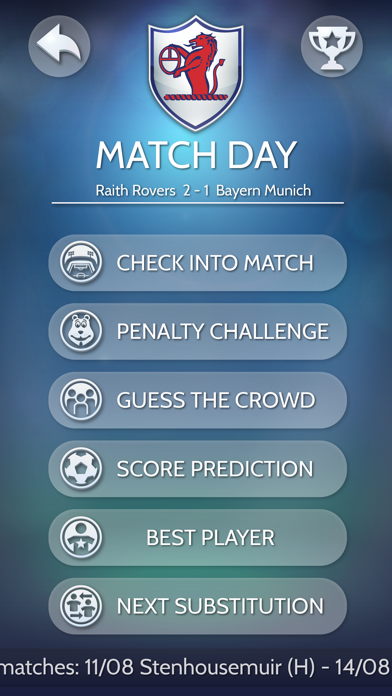 Raith Rovers Matchday App screenshot 3