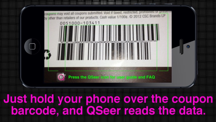 QSeer Coupon Reader