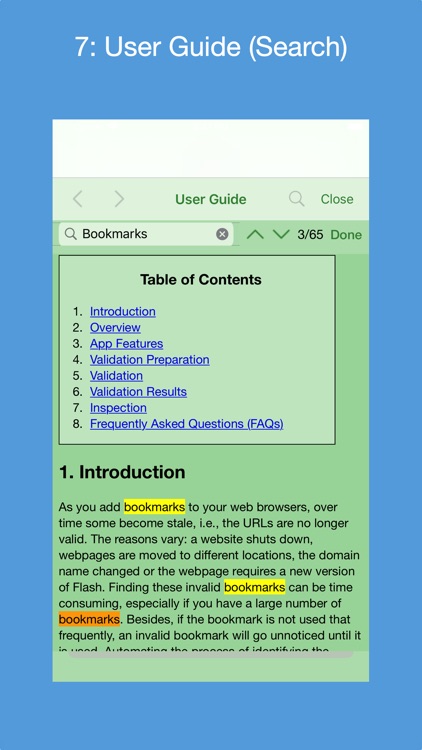 Bookmarks Validator screenshot-9