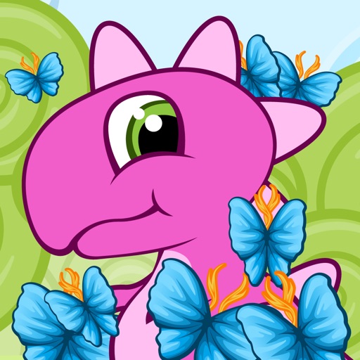 Virtual pet Dino and Farm iOS App