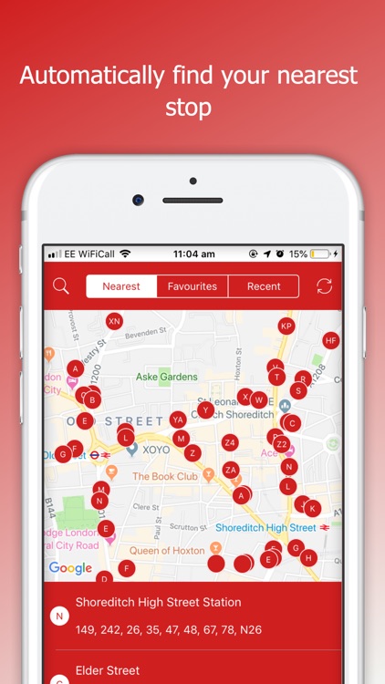 London Bus Watch Arrivals