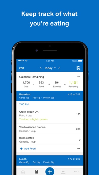 Calorie Counter & Diet Tracker by MyFitnessPal Screenshot 4