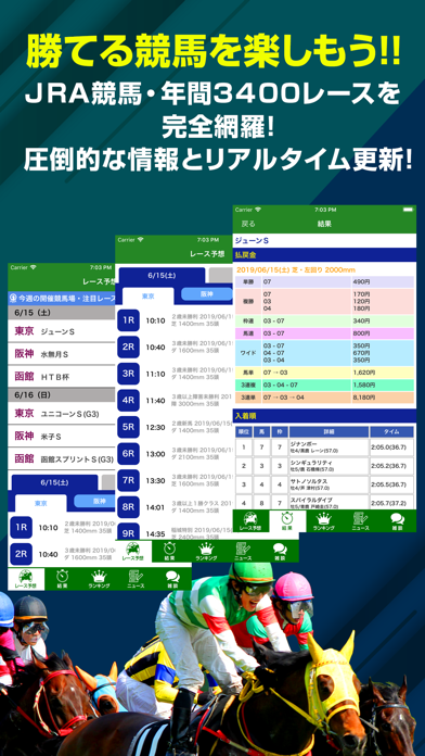 競馬グランプリ 競馬で万馬券を手にする 競馬予想の決定版 Iphoneアプリ Applion