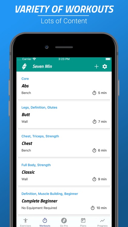 7 Minutes Workouts