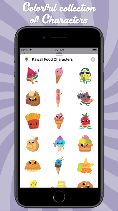 Kawaii Food Characters screenshot 3