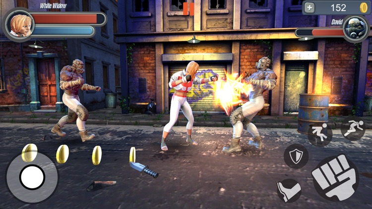 Ninja Street Fighting 3d Games screenshot-5