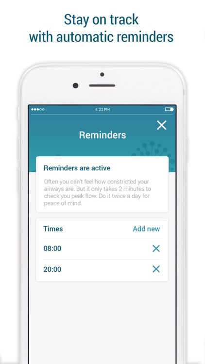 Smart Peak Flow: Asthma Diary screenshot-3