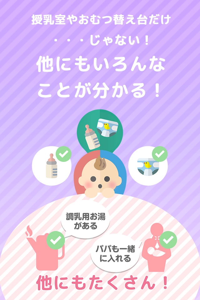 ママパパマップ～母乳・ミルク育児中の授乳室検索用アプリ screenshot 3