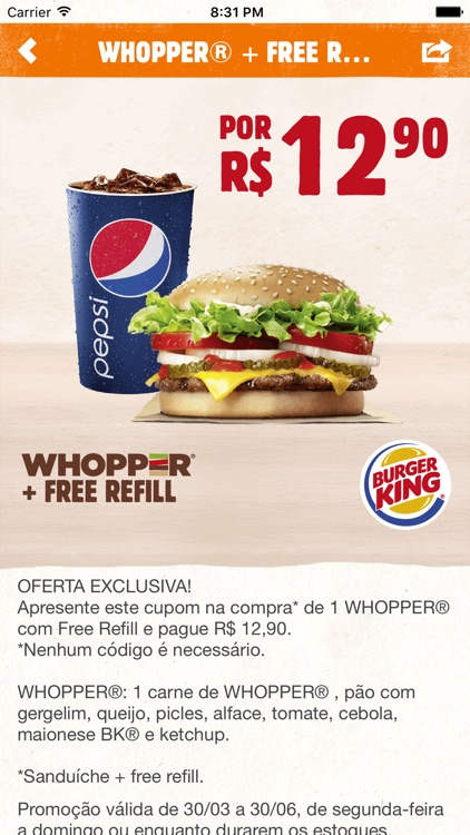 BURGER KING® MOBILE APP