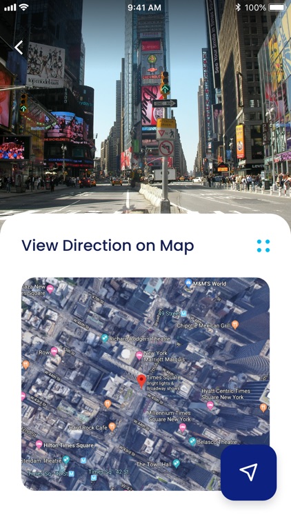 Cam2Map - Navigate to places