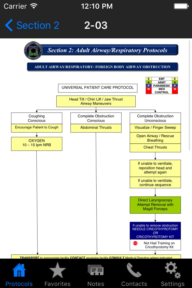 Cleveland Clinic EMS Protocols screenshot 3
