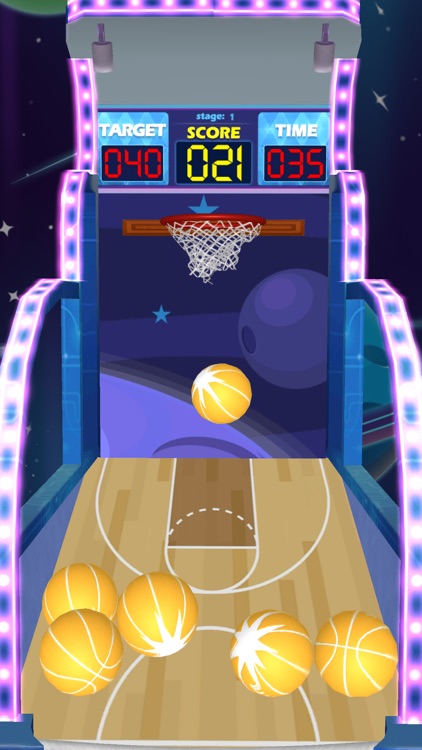 Arcade Space Basketball screenshot-4