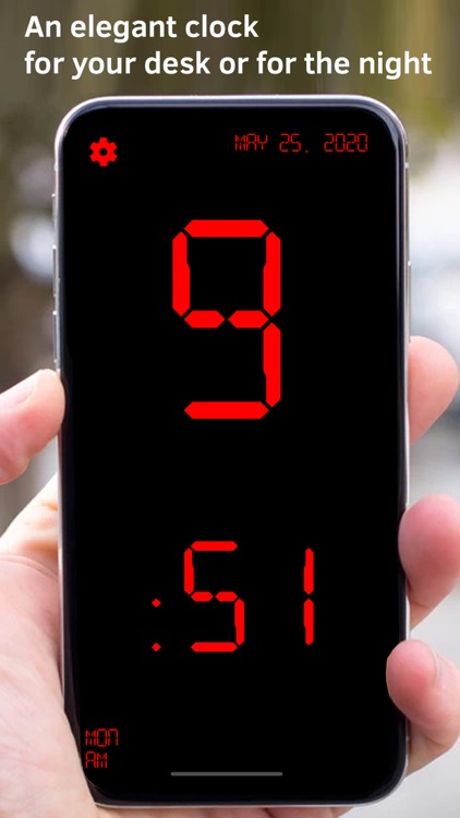 Huge Digital Clock