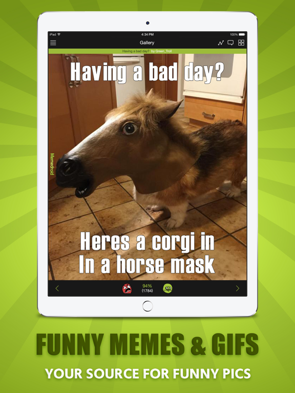 Memedroid Pro: Memes & Gifsのおすすめ画像1