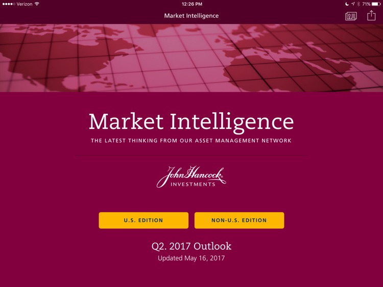 Market Intelligence — Outlook