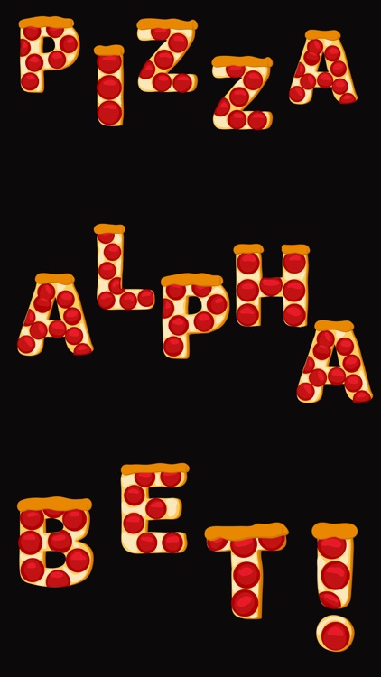 Pizza Alphabet Sticker Pack