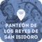 A handy guide and an audio app of the Pantheon of Kings of Royal Collegiate  of San Isidoro in León (Spain), in a one device, your own phone