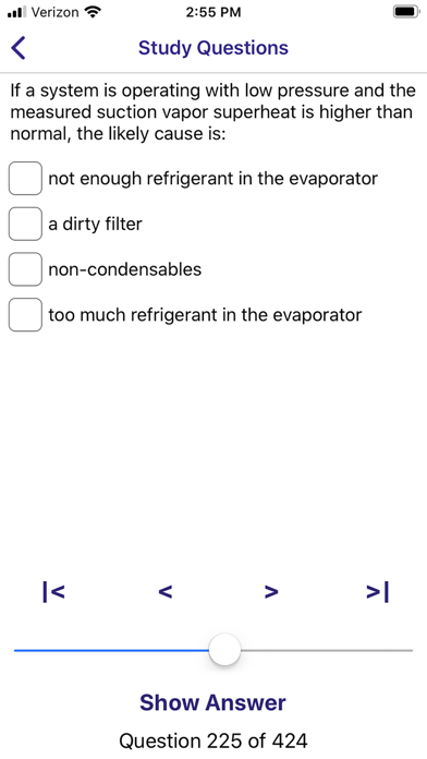 HVAC Certification Practice screenshot 3