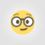 Pixel Art Smiles and Stickers