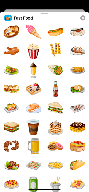 Fast Food Mc Burger Stickers(圖2)-速報App