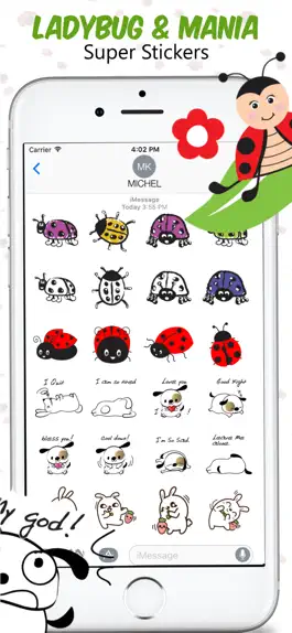 Game screenshot Ladybug Beetle Stickers hack