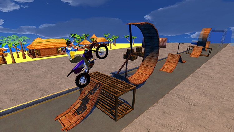 Racing Bike Stunts Ramp Ride