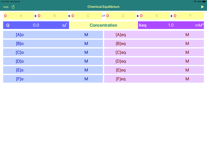 Chemical Equilibrium