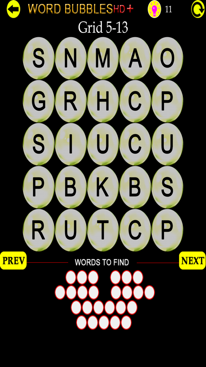 Word Bubbles HD Plus