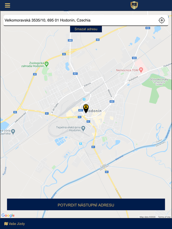 Screenshot #4 pour RB Taxi Hodonín