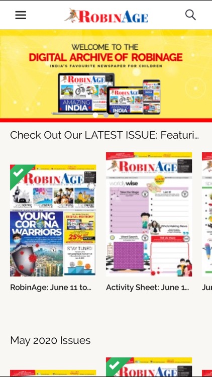 RobinAge Children’s Newspaper