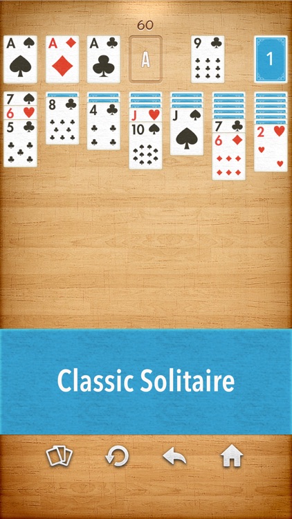 Solitaire Klondike game cards