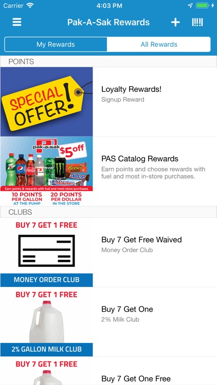 Pak-A-Sak Rewards screenshot-3