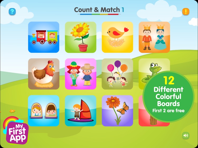 Count & Match 1 Preschool game