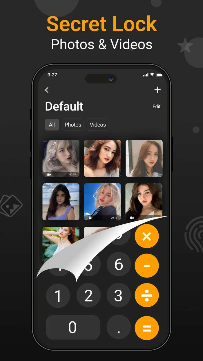 Calculator Secret Photo Vault