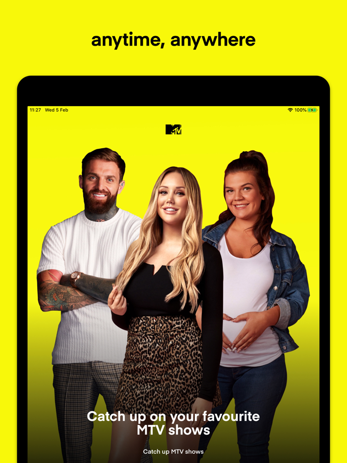 MTV Play on demand reality tv