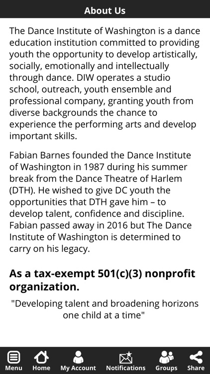 Dance Institute of Washington