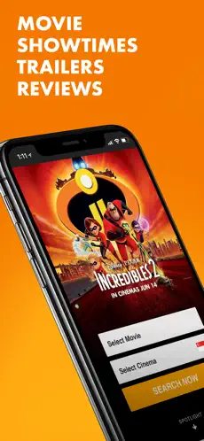 Captura de Pantalla 1 Popcorn: Movie showtimes iphone