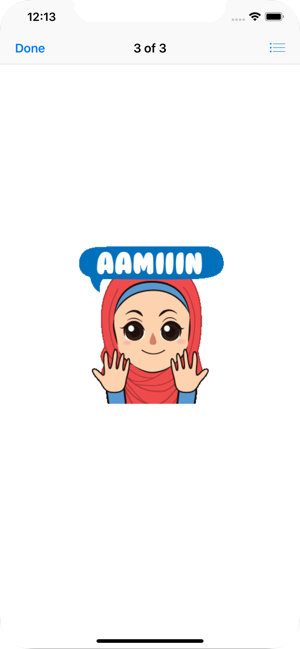 Muslim Hijab Girl Greetings(圖4)-速報App