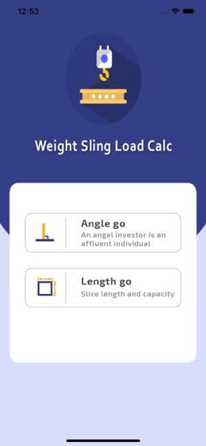 Weight Sling Load Calc(圖2)-速報App